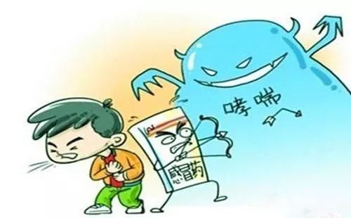 孩子哮喘频发，咳嗽、呼吸困难、胸闷，家长心疼不已