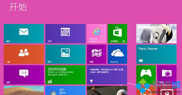 Win8 界面切换：从传统桌面到未来感开始屏幕的酷炫之旅